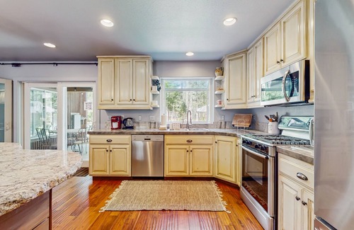 North Upper Truckee Casa | Luxe Custom Home with Waterfalls, Ponds, Indoor Pool - dog friendly