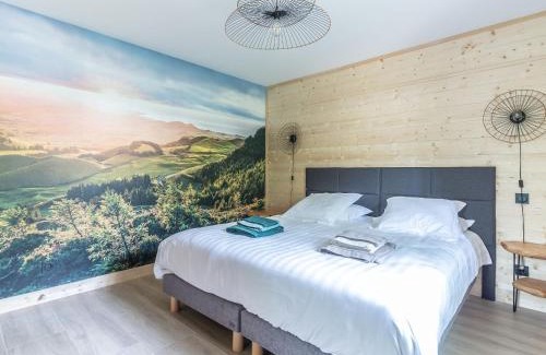 Le Chambon-sur-Lignon Casa | Luxe et confort au bord du golf - 8 pers, spa privé, piscine, salle de sport, nombreuses activités - FR-1-582-380