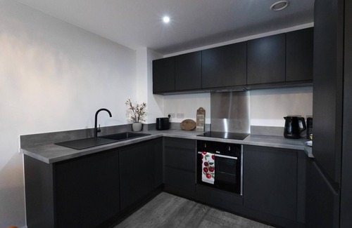 Vauxhall Apartamento | Luxe I Penthouse I Balcony I City Views I Parking I Liverpool City Center I