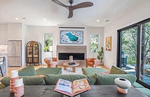 Apache Shores Casa | Luxe Pool, Fire Pit, Lake Views | Sundown Social
