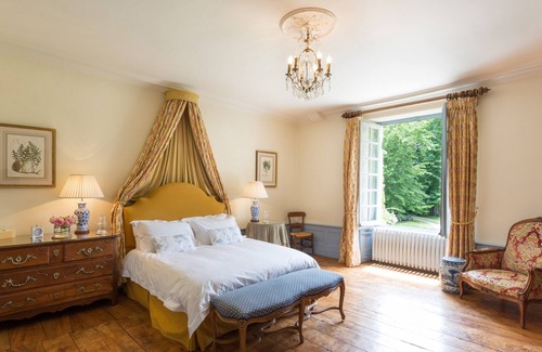 Saint-Aubin-de-Cadelech Casa | Lujosa mansión con piscina privada y pista de tenis