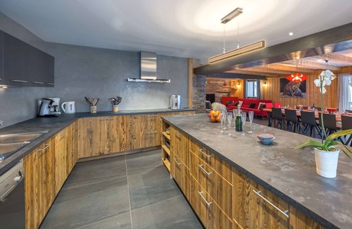 Chatel Chalet De Esquí | Chalet de lujo cerca del centro, sauna y spa privados, grandes espacios abiertos