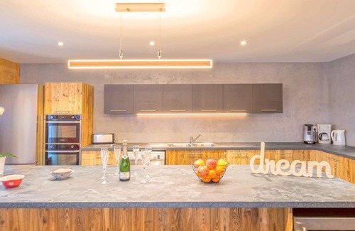 Chatel Chalet De Esquí | Chalet de lujo cerca del centro, sauna y spa privados, grandes espacios abiertos