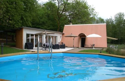 Delain Casa | Casa de lujo de vacaciones en Delain con jacuzzi