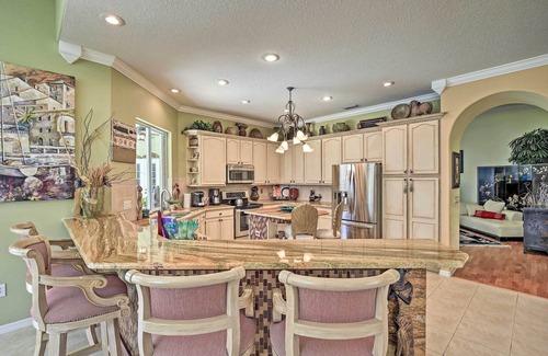 Odessa Villa | Casa de lujo con piscina privada y Lanai cerca de Tampa!