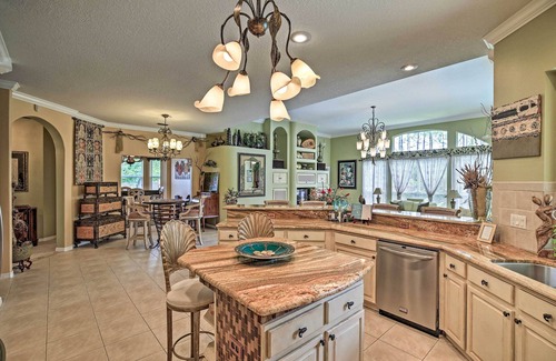 Odessa Villa | Casa de lujo con piscina privada y Lanai cerca de Tampa!
