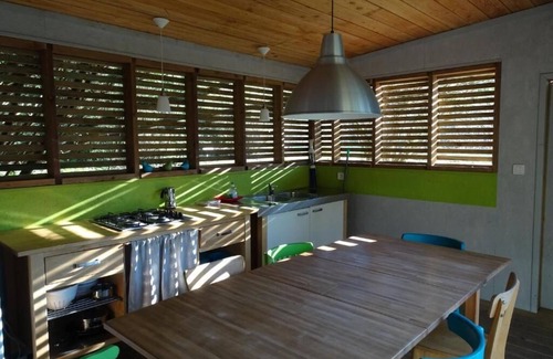 Pont-Aven Cabina | La Vision'air-Cabaña de madera-Panorámico-Baño privado con bañera-Vista del v...