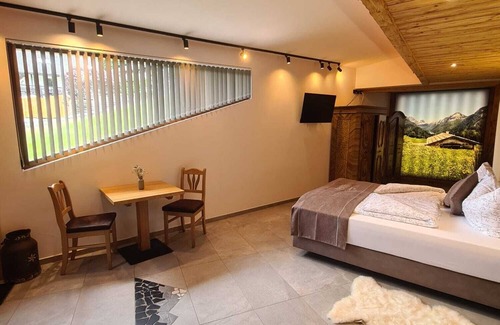 Bischofswiesen Cabina | Luxurious vacation apartment Private Spa Sauna Outdoor Whirlpool Fireplace, Alpine panorama