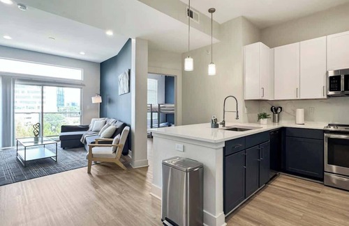 Deep Ellum Apartamento | Luxury 2BD | Deep Ellum | Free Parking | Pool+Gym