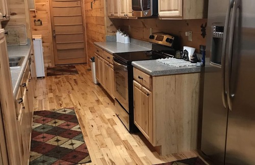 Vein Mountain Cabina | Nuevo Lujo 2.3 Log Cabin Inicio