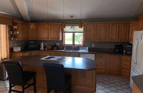 Caribou Casa | Luxury 3-Bedroom Home Next to Snowmobile Trails