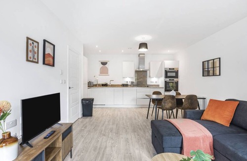Maidstone Apartamento | Luxury 5 bed Apt in Maidstone, sleeps 6 with free parking.