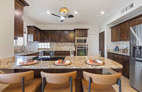 Mesa Casa | Luxury 6BR Retreat: Pool, BBQ, Theater & Games