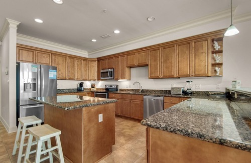 White Sands Condominio | Frente al Golfo 4 dormitorios / 3 baños White Sands Townhouse. Wi-Fi gratis. Parrilla