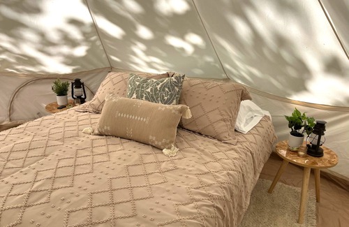 Seawall Alquiler De RV | Luxury Bell Tent steps from Acadia National Park.