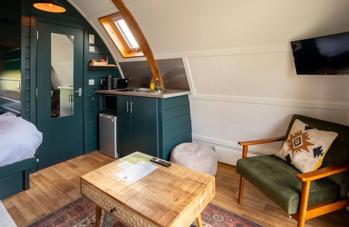 Northallerton Cabina | Superior-Cabaña-Baño privado con ducha-with Hot Tub
