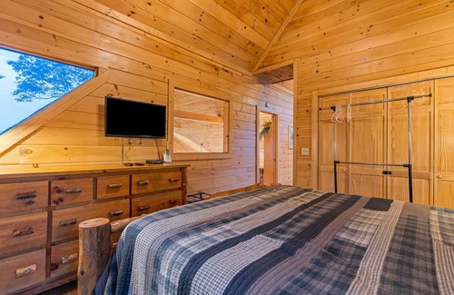 Mineral Bluff Cabina | Cabina de lujo con jacuzzi privado, vistas increíbles y chimenea al aire libre