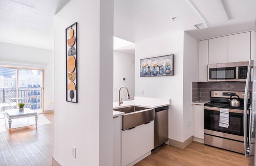 Charlotte Center City Apartamento | Luxury Central Apartment with Gym