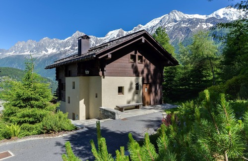 Les Houches Chalet De Esquí | Chalet de lujo con acceso gratuito a piscina y spa de 5 estrellas. Vista extraordinaria