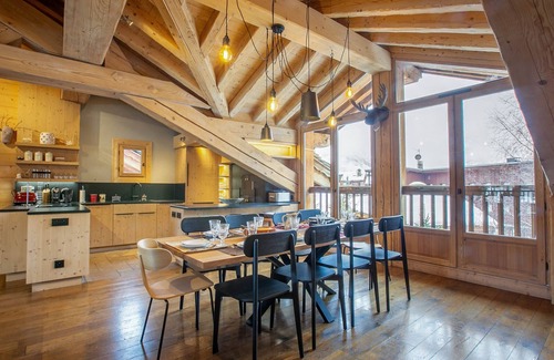 Le Cret Chalet De Esquí | Chalet de lujo con sauna y chimenea en Val-d'Isère, cerca del centro, admite mascotas