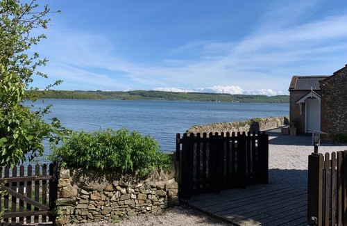 Kirkcudbright Cabaña | Cabaña de lujo con vista al mar con acceso directo a la playa en 2 acres