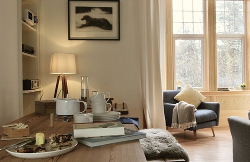 Oban Casa | Lujoso-Casa-Baño privado con bañera-Vista al bosque-Home Farm