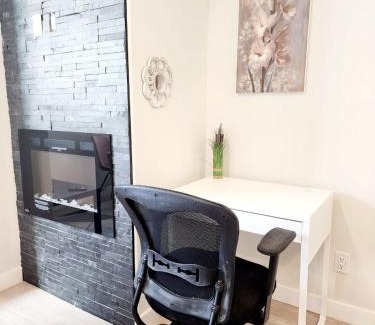 Leduc Apartamento | Luxury Cozy Basement Suite