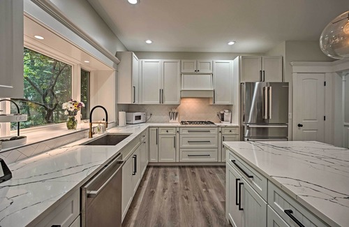 Michiana Casa | Luxury Family Home w/ Deck, Swim Spa & Grill!