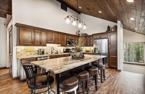 West Glacier Casa | Luxury Forest Retreat with Hot Tub, Huge Decks & Firepits – 2 miles to Glacier!