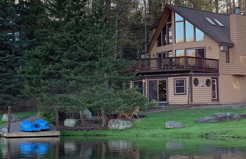 Wallenpaupauk Lake Estates Chalet De Esquí | Lujo frente al lago Pocono Retreat, Lake Ariel, cerca del lago Wallenpaupack