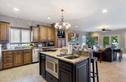 Osage Beach Casa | Luxury Lakefront Escape w/ Heated Pool, Hot Tub & Theater