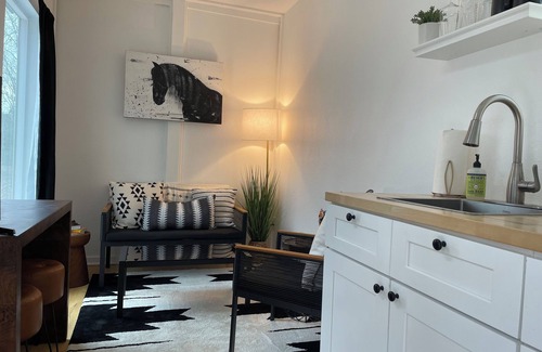 Enoree Cabaña | Luxury modern container home in a rural setting! Pet friendly!