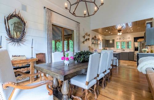 Cashiers Casa | Luxury Mountain Home with wonderful view of Whiteside mountain and hot tub !