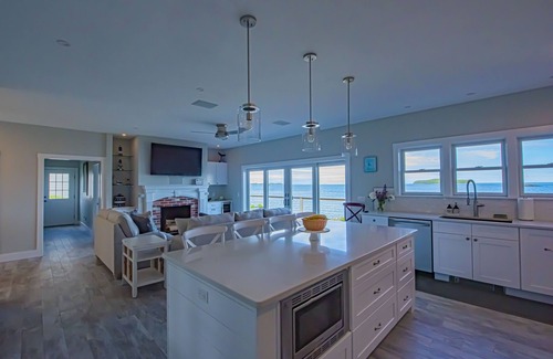 Jonesport Casa | Luxury Oceanfront Home + Loft in Maine - Private, Beach, Oceanfront