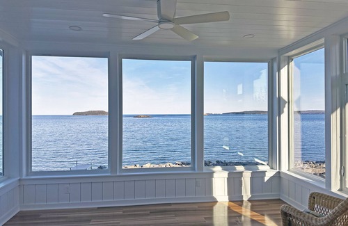 Jonesport Casa | Luxury Oceanfront Home + Loft in Maine - Private, Beach, Oceanfront