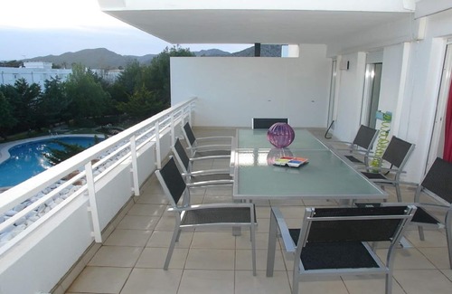 Puerto de Pollensa Apartamento | Gran ático con piscina, 4 habitaciones, 3 banos, 100m de la playa
