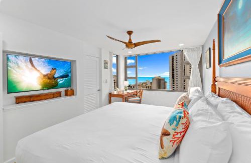 Waikiki Apartamento | Luxury Suite with Ocean View in Waikiki, Free Parking!