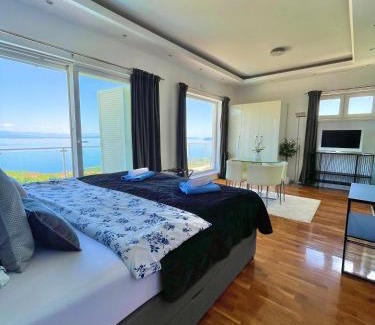 Opatija Villa | Luxury VILLA ETERNITY - marvelous sea view - box spring beds - Opatija-Poljane