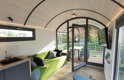 Stadtlohn Apartamento | Luxus Appartment im Eisenbahnwaggon