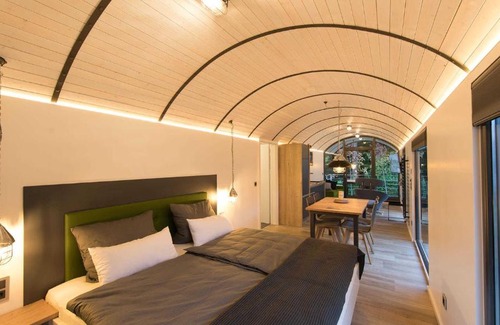 Stadtlohn Apartamento | Luxus Appartment im Eisenbahnwaggon