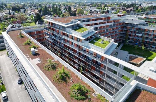 Graz Apartamento | Luxusapartment mit 40 qm Terrasse, E-Parkplatz und Parkplatz