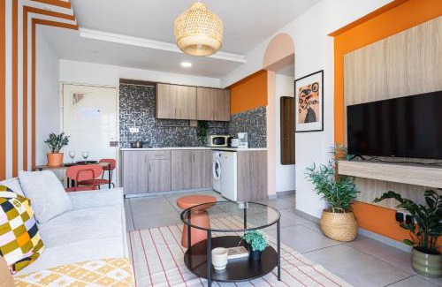 Larnaca City Centre Apartamento | Made with love 1-BR Apt By Finikoudes Beach