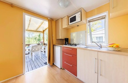 Chatel-Guyon Casa | Camping de la Croze *** - Casa móvil 1 dormitorio 2 personas