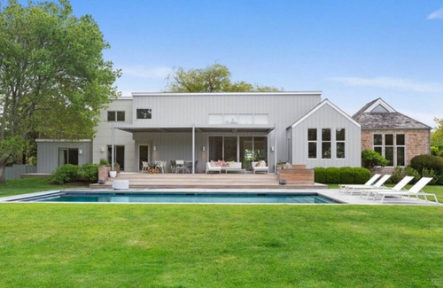 Sagaponack Casa | Carril mágico del paisaje marino