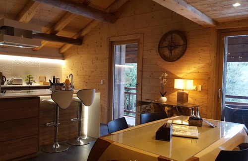 Saint-Jean-de-Sixt Chalet De Esquí | Lujoso apartamento dúplex en chalet (78 m²)