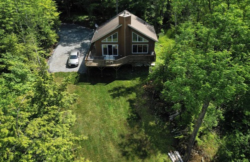 Hatley Chalet De Esquí | Magnifique chalet au lac massawippi