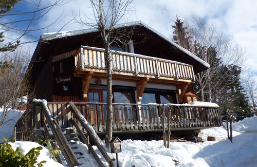 Huez-en-Oisans Chalet De Esquí | Magnifique Chalet Baigner de Soleil ski au Pied