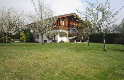 Passy Chalet De Esquí | Magnifique Chalet en Madrier sur Terrain Arboré vue Massif du Mont Blanc