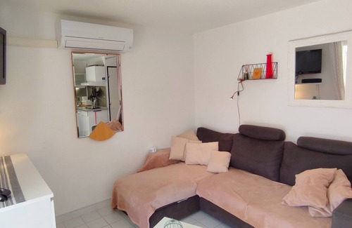 Gruissan Apartamento | Magnifique Rez-de-jardin Soigné, à 20m de la Plage !