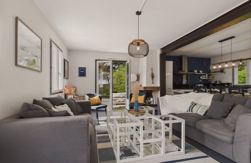 Asserac Chalet De Esquí | Puente de Mahé - 300m Playa - 6 adultos - 6 niños